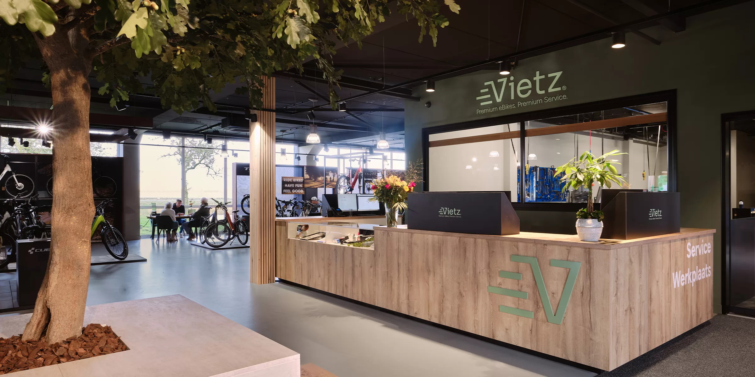 Vietz Andelst Interior Projekt Fahrradladen