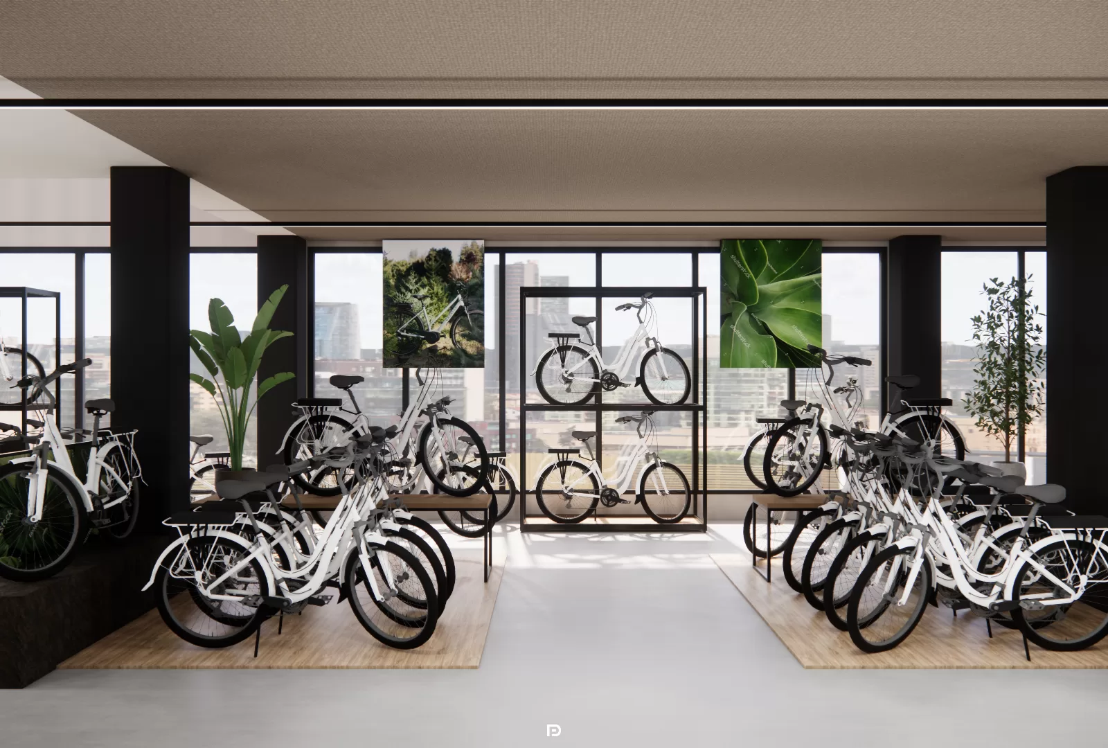 New store design for the bicycle shop Van der Louw Tweewielers